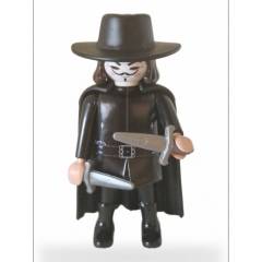 Playmobil custom V de Vendetta - Ramón El Maño
