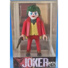 Caja expositora de PVC El Joker pelicula Playmobil custom