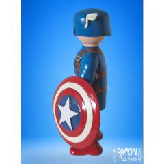 Figura personalizada Capitan America Playmobil