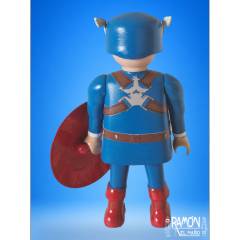 Muñeco personalizado Capitan America miniatura de colección