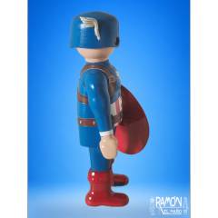 Playmobil Capitan America custom coleccionismo
