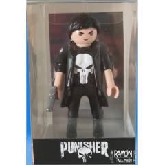 Caja expositora de PVC El Castigador Punisher Playmobil custom