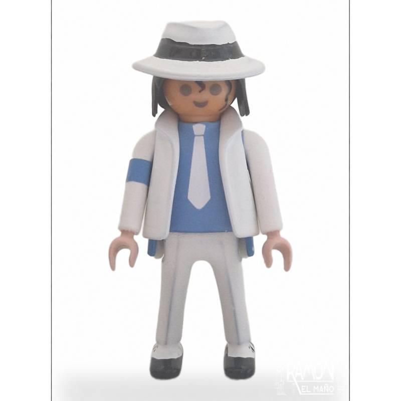 Playmobil custom Michael Jackson Moonwalker - Ramón El Maño