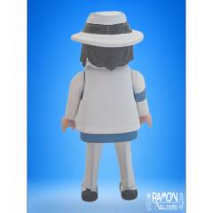 Muñeco personalizado Michael Jackson Smooth Criminal miniatura de colección