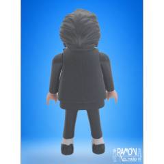 Muñeco personalizado Elvis Presley rock de la carcel miniatura de colección