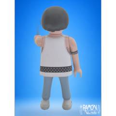 Muñeco personalizado Freddie Mercury miniatura de colección
