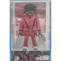 Caja expositora de PVC Michael Jackson Thriller Playmobil custom