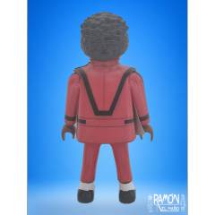 Muñeco personalizado Michael Jackson Thriller miniatura de colección