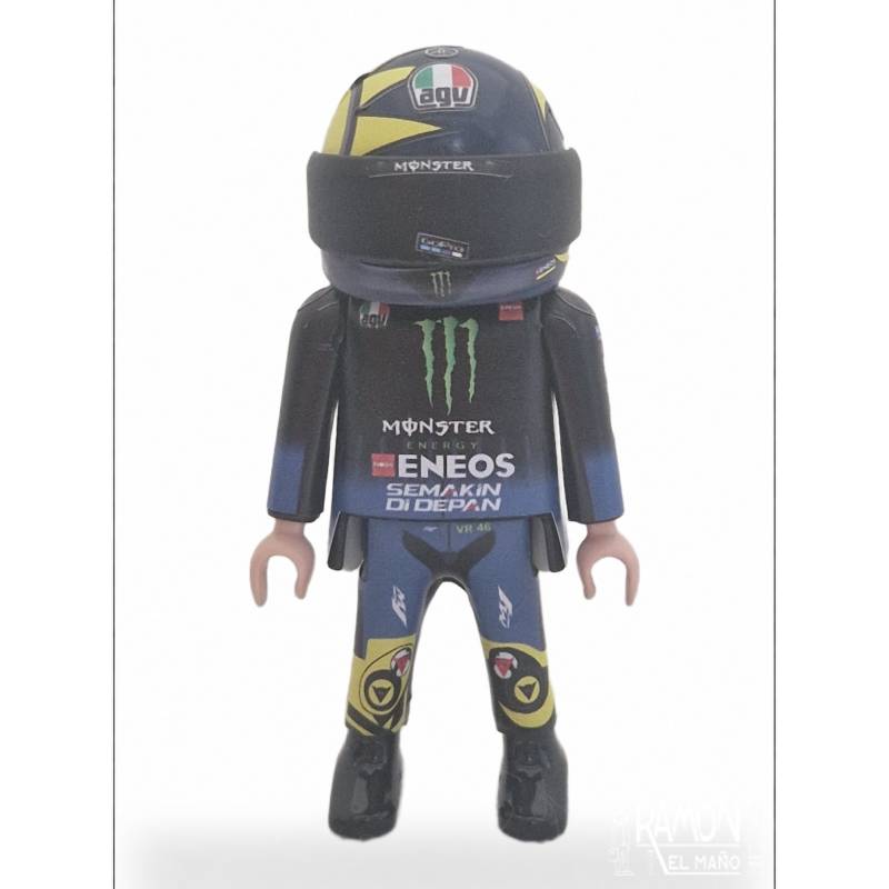 Playmobil custom Valentino Rossi - Ramón El Maño