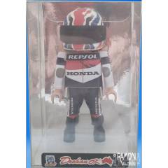 Caja expositora de PVC Mick Doohan Playmobil custom