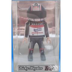 Caja expositora de PVC Nicky Hayden 2006 Playmobil custom