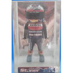 Caja expositora de PVC Casey Stoner 2011 Playmobil custom