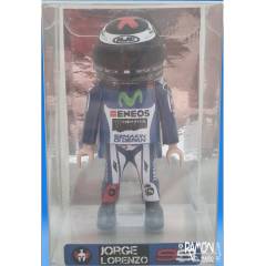 Caja expositora de PVC Jorge Lorenzo 2015 Playmobil custom