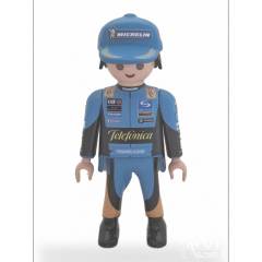 Playmobil custom Fernando Alonso Renault 2006 - Ramón El Maño
