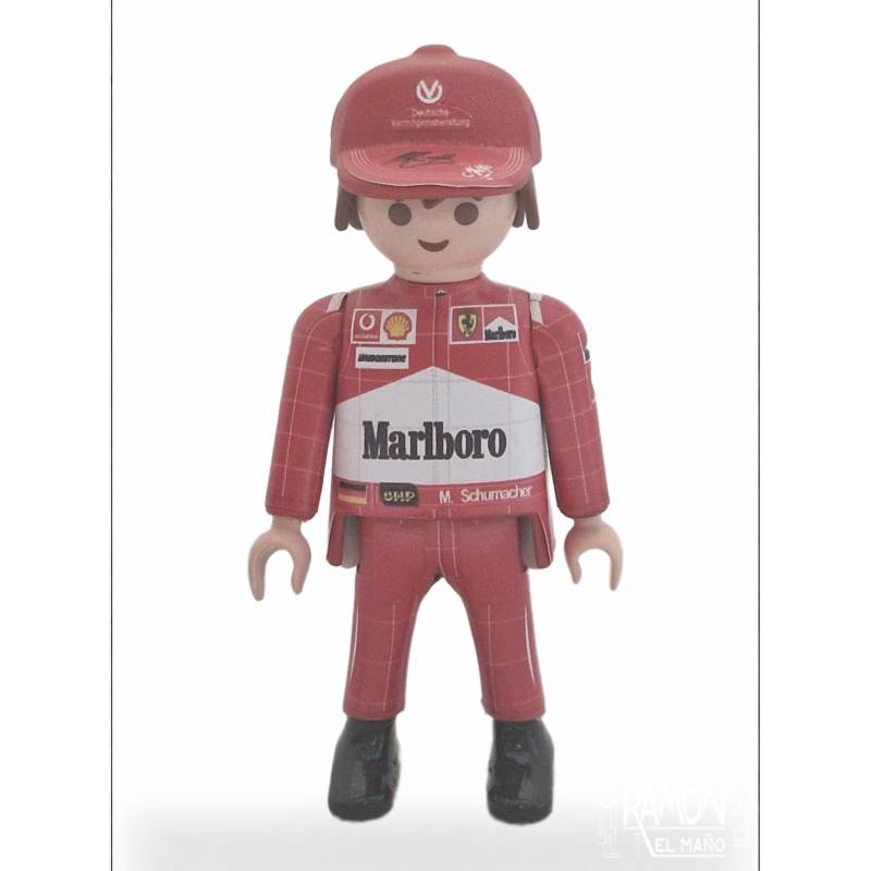 Playmobil custom Schumacher Ferrari 2004 - Ramón El Maño